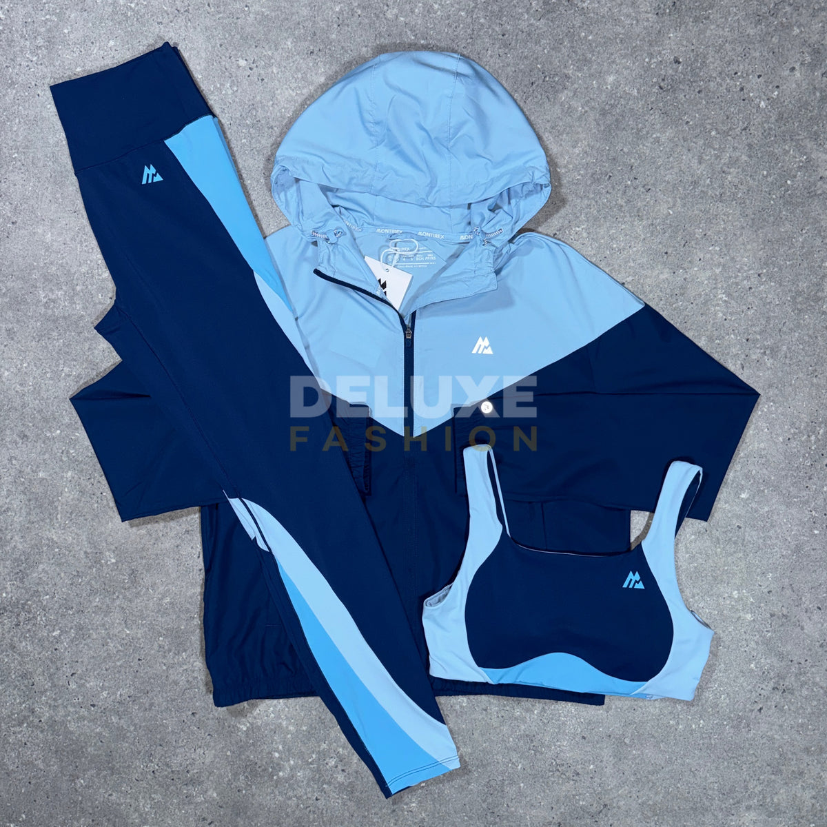 Montirex perception tracksuit set (blue)