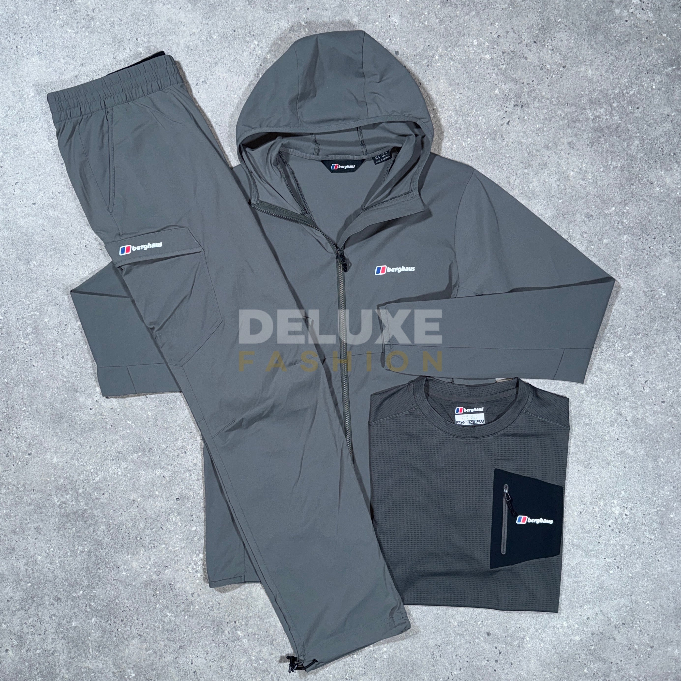 Berghaus woven tracksuit set (grey)