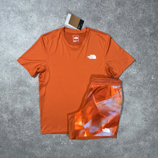 The north face sunrise set (orange)