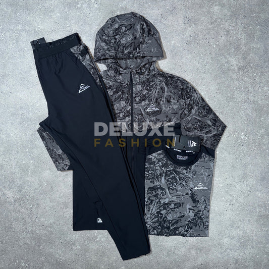 Montirex mtx tracksuit set (black/grey)