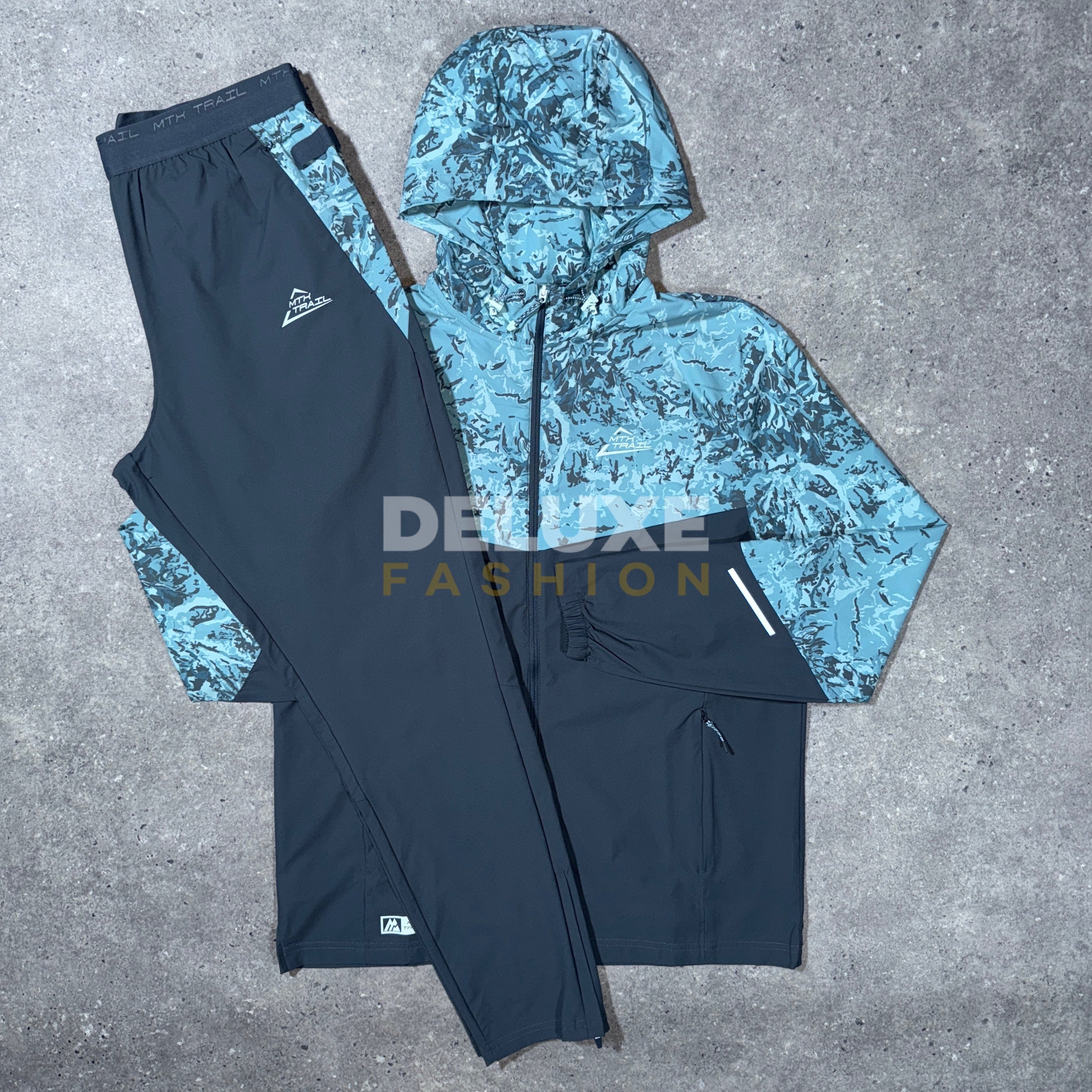 Montirex mtx tracksuit set (grey/blue)