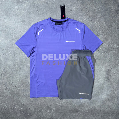 Monterrain run tri set (purple/black)