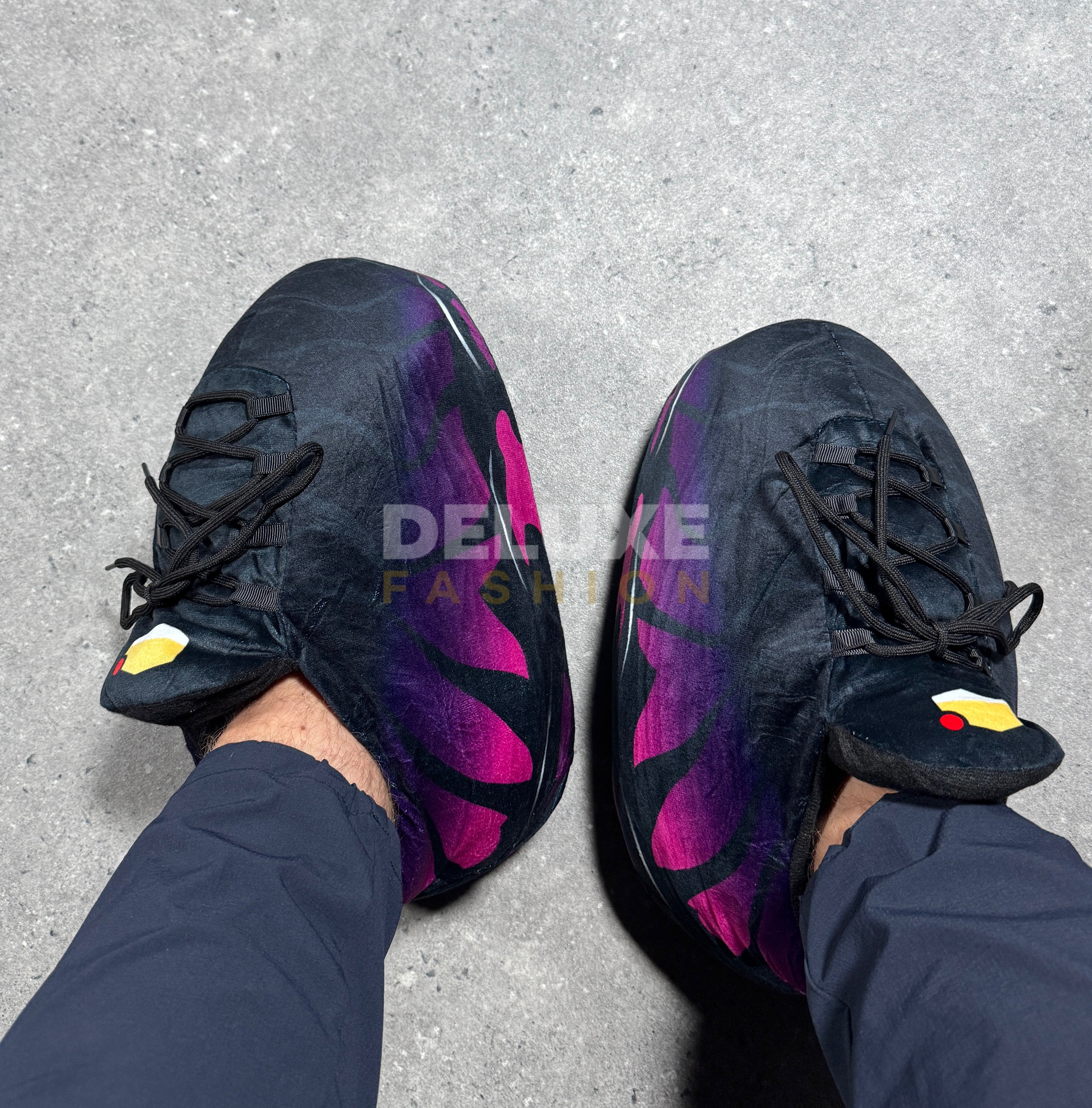 Plush slippers tn inspired (pink fade)