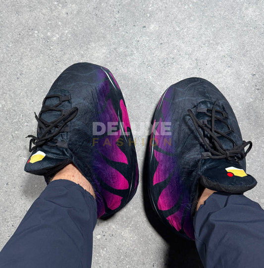 Plush slippers tn inspired (pink fade)