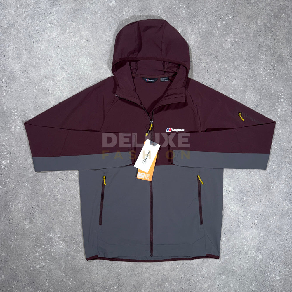 Berghaus Theran Jacket - Burgundy/Grey