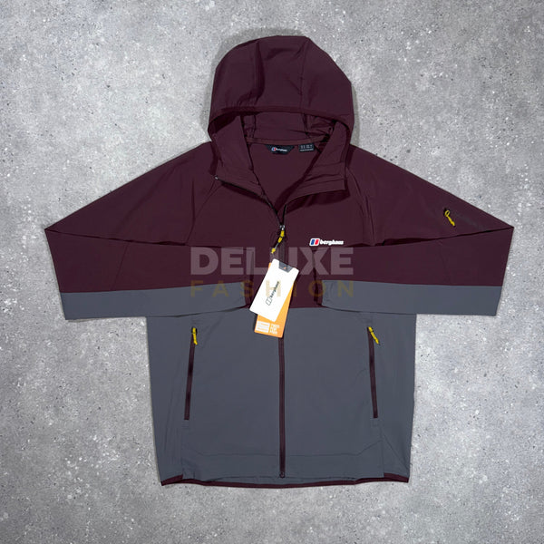 Berghaus Theran Jacket - Burgundy/Grey