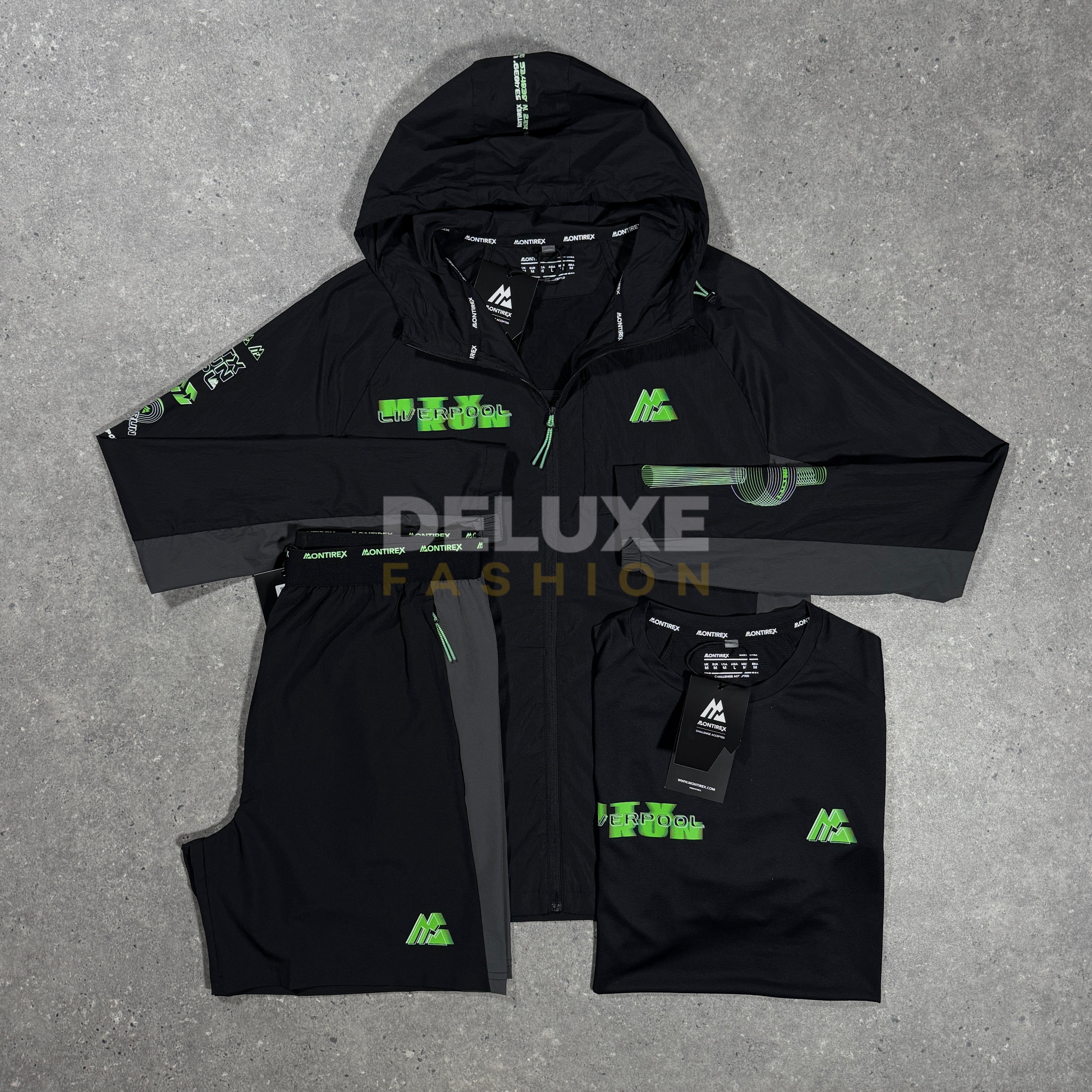 Montirex mtx tri set (black/green)