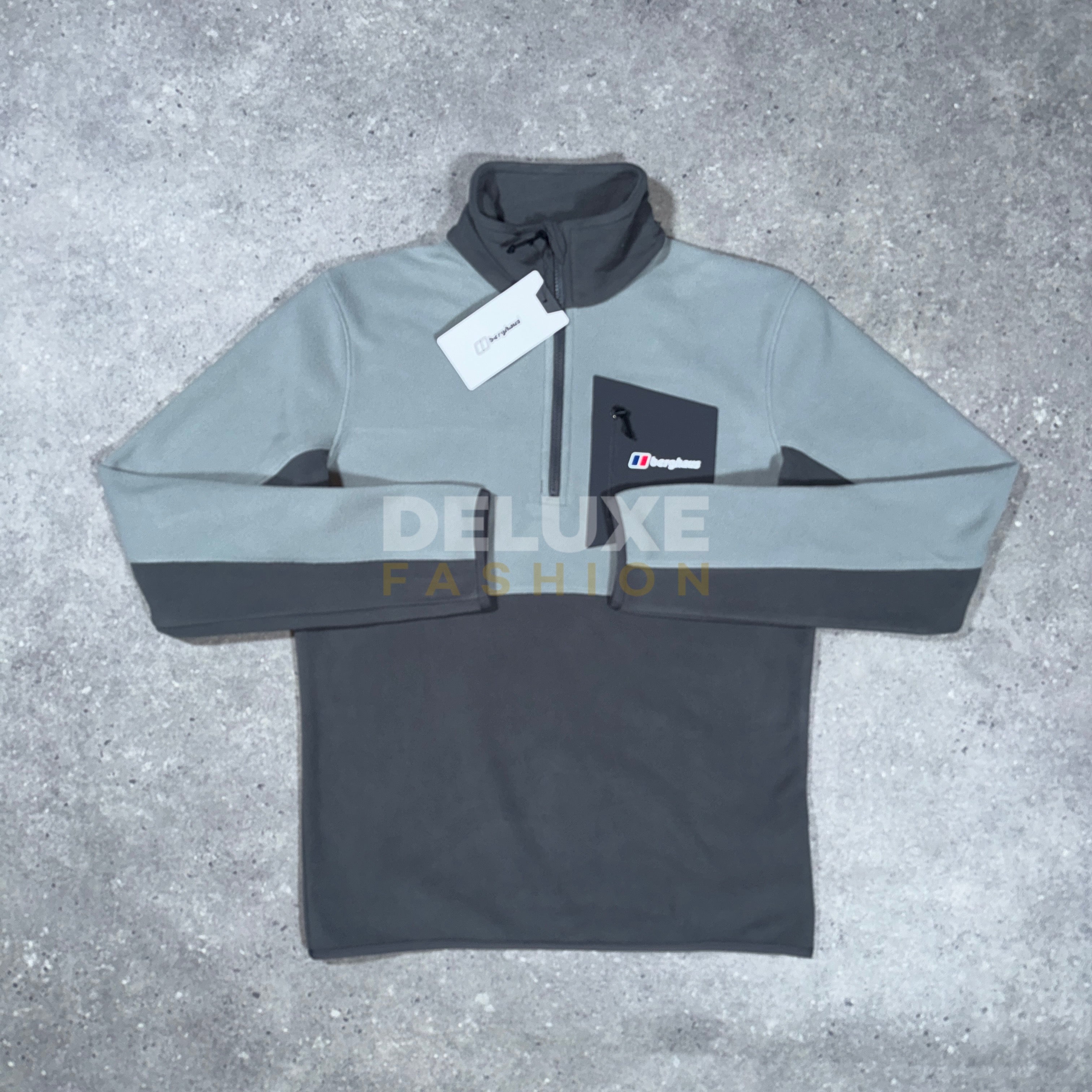 Berghaus 1/4 zip prism fleece (grey)