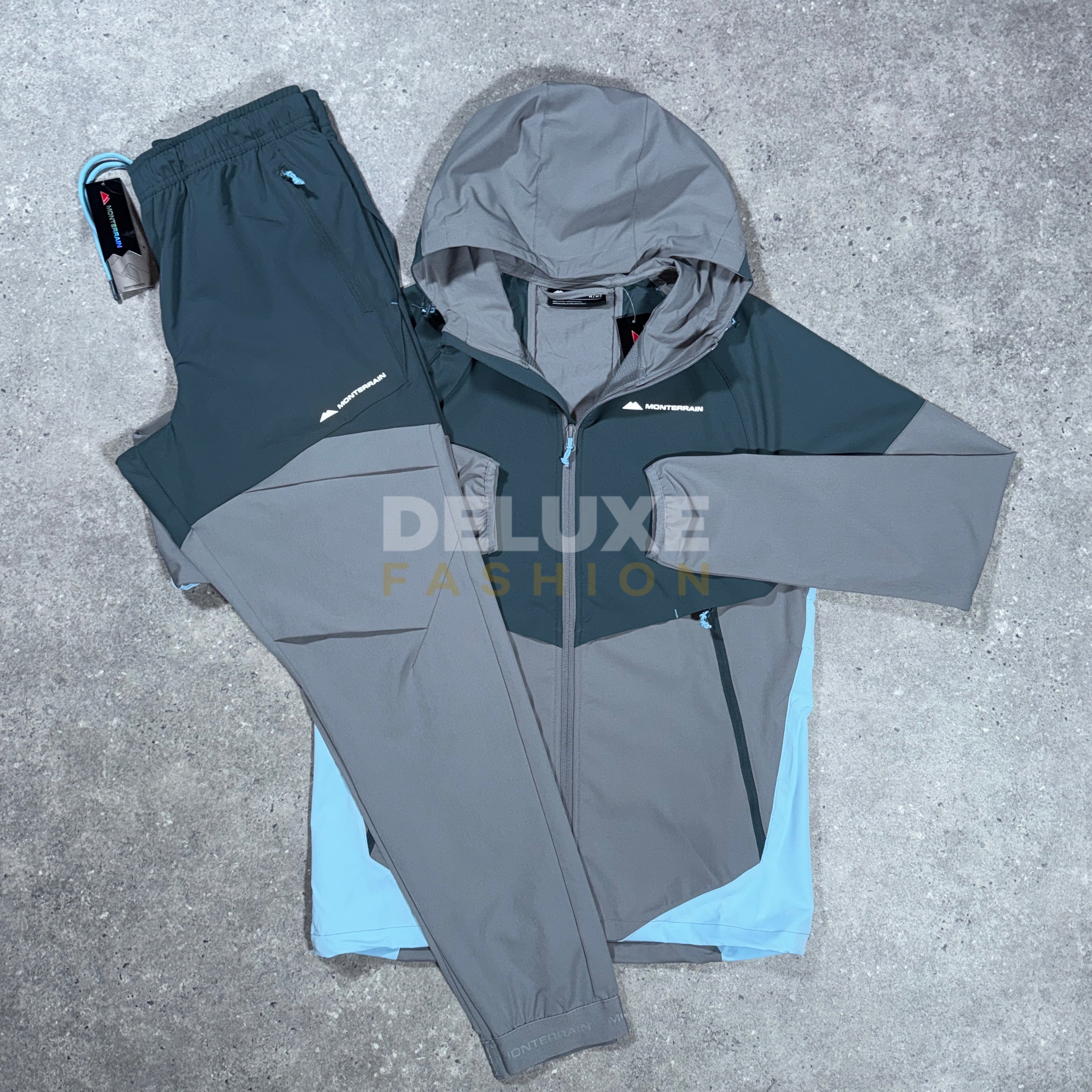 Monterrain secure tracksuit (blue/grey)