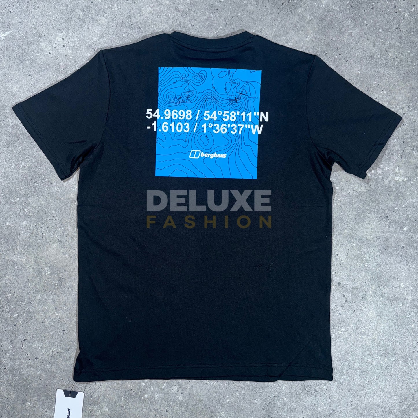 Berghaus destination t-shirt (black/blue)