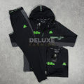 Montirex mtx tracksuit set (black/green)