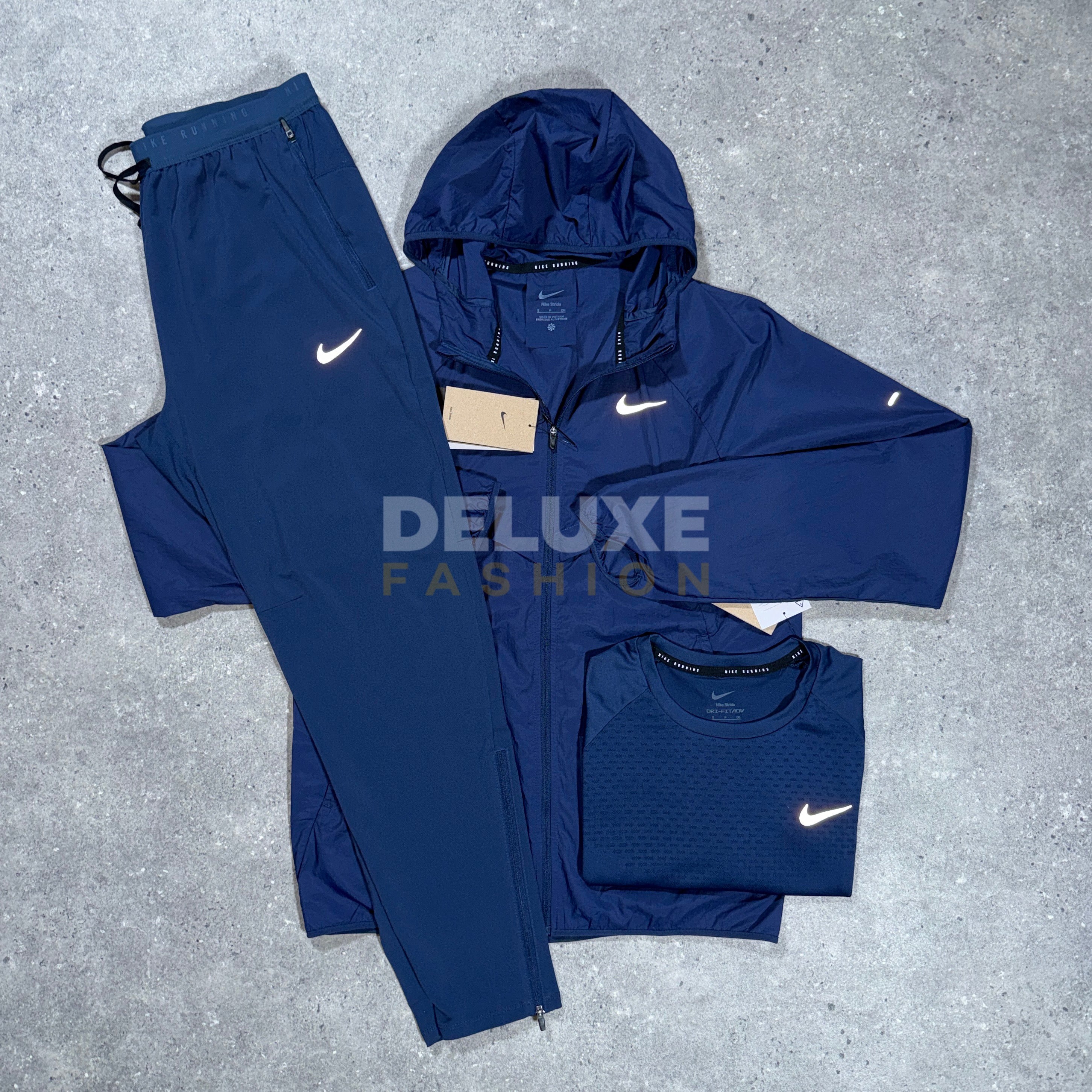 Nike stride tracksuit set (navy)
