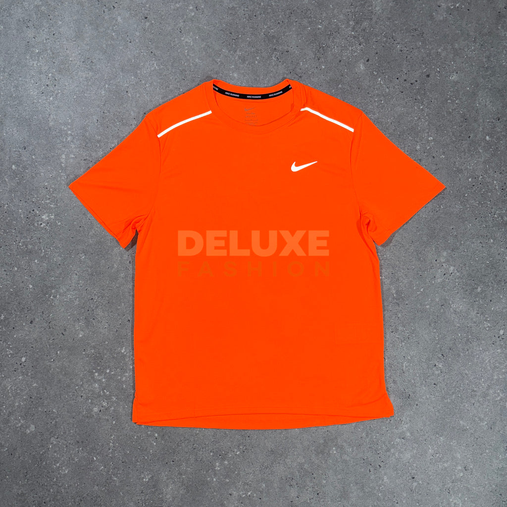 Nike uv windbreaker tri set (orange/grey)