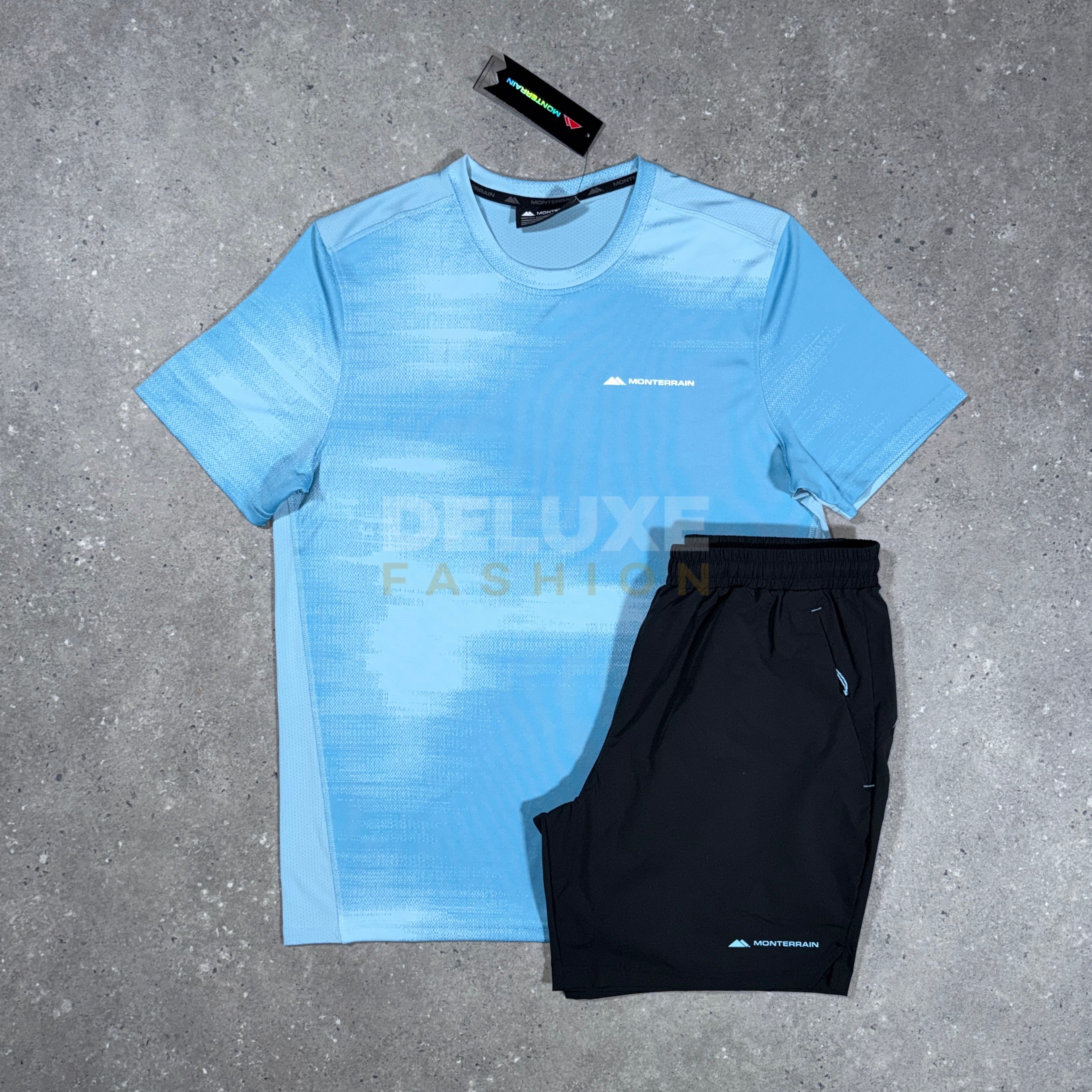 Monterrain jacq set (blue/black)