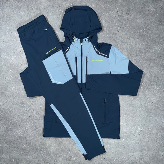 Monterrain orbit tracksuit (sky/volt)