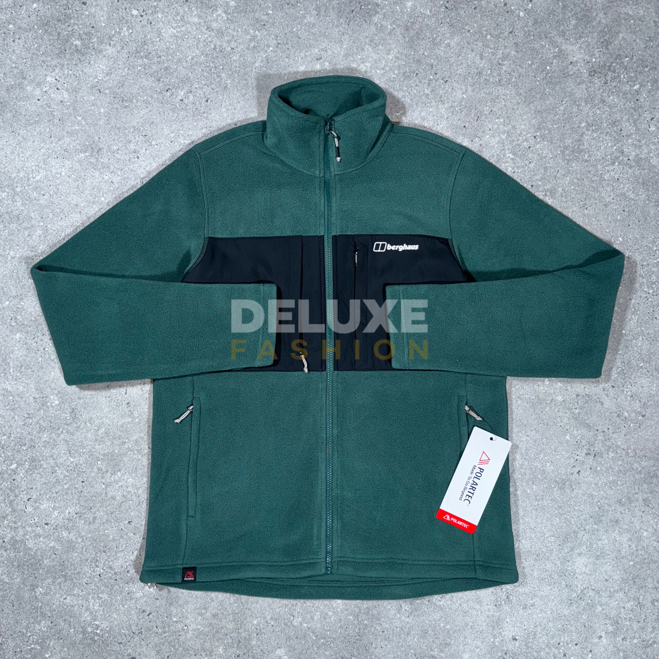 Berghaus guide fleece (green/black)