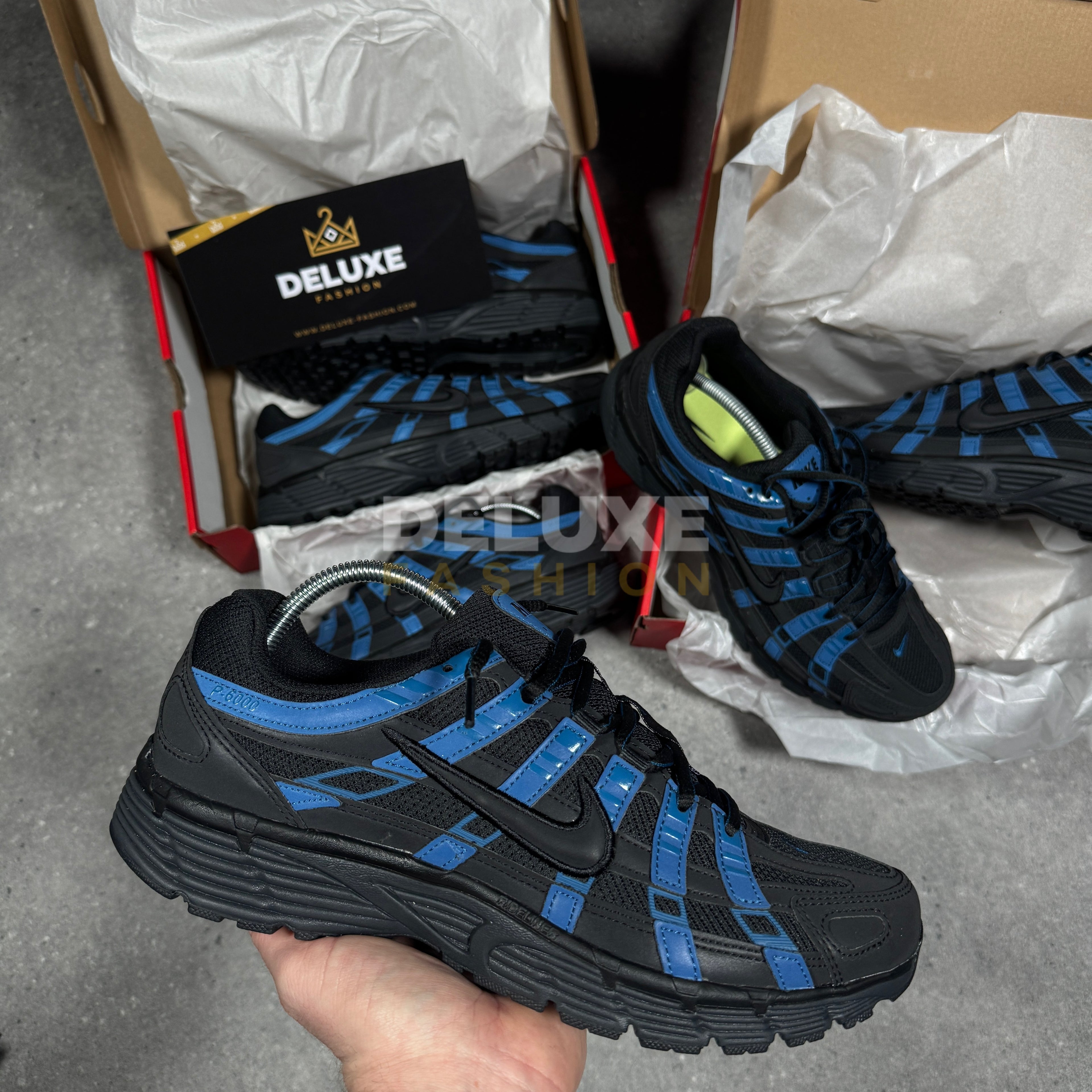 Nike p6000 (charcoal/blue)