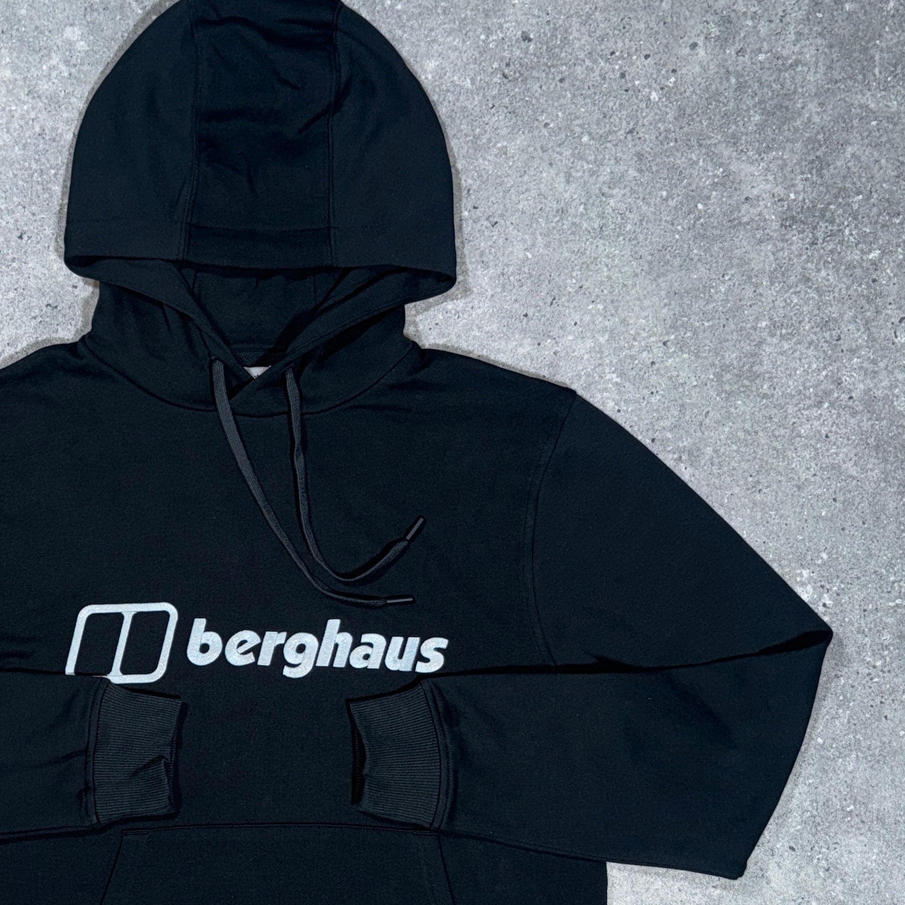 Berghaus big logo hoody (black)