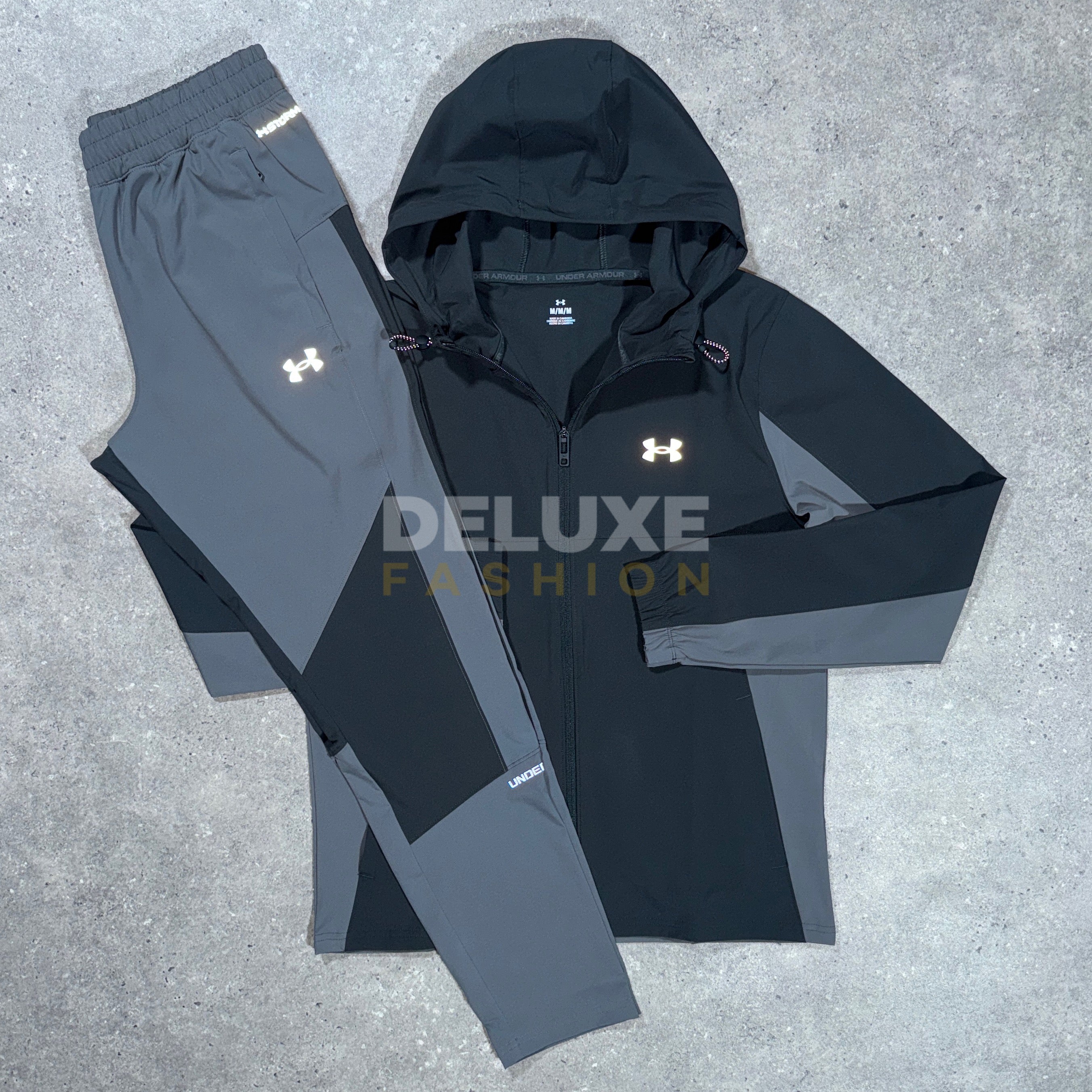 Under armour storm woven tracksuit (grey)