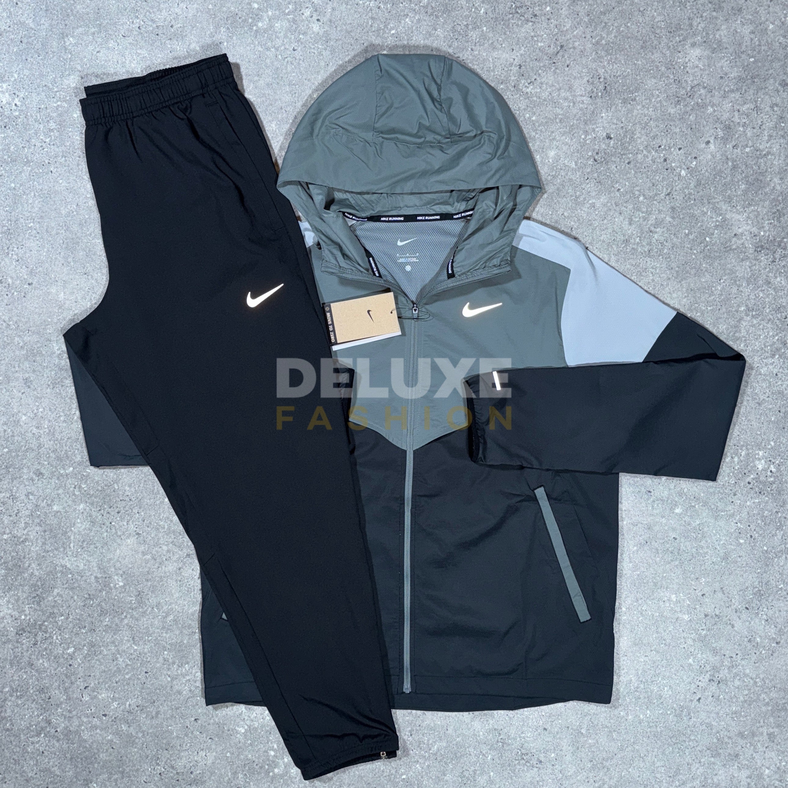 Nike uv windbreaker tracksuit (grey)