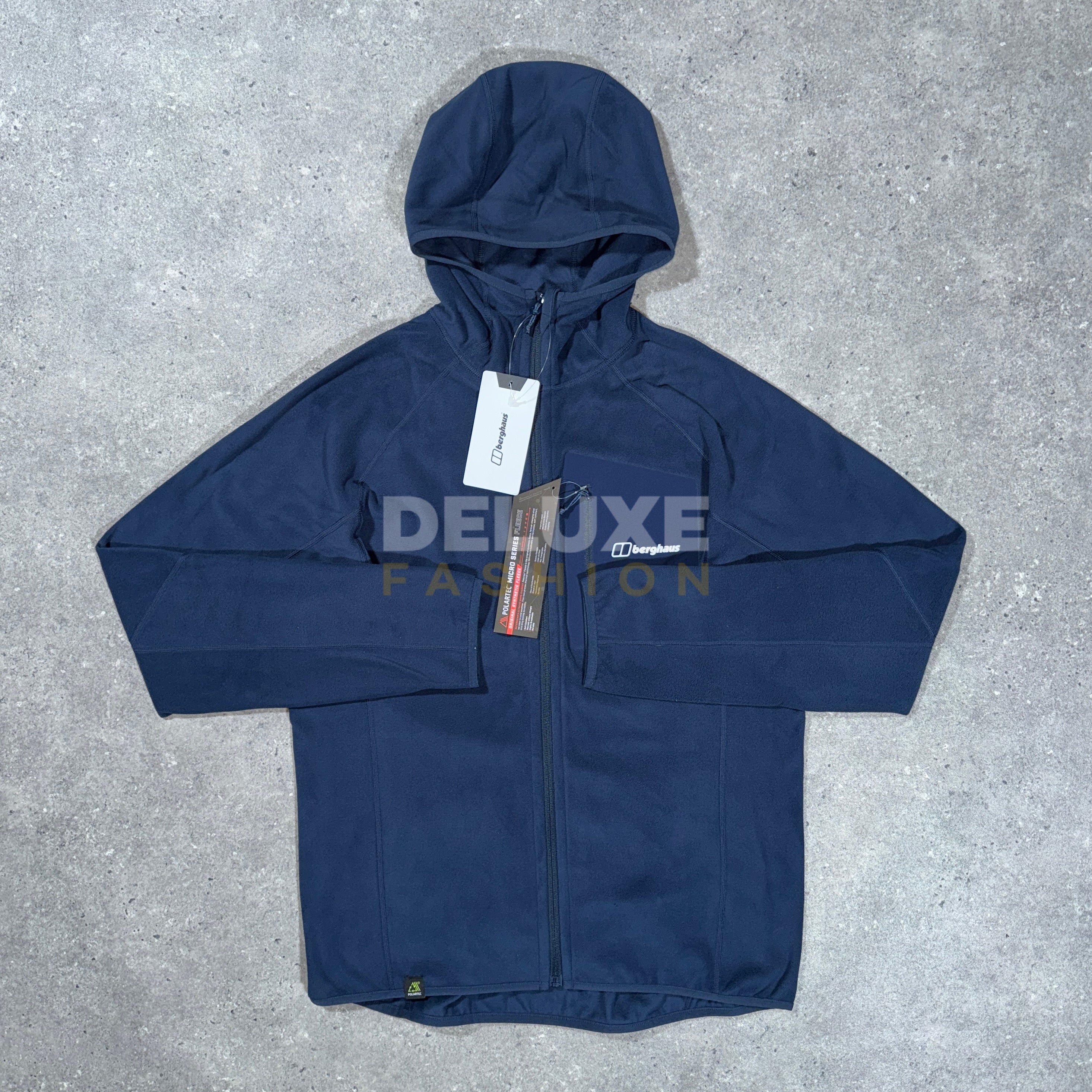 Berghaus hooded fleece jacket (navy)
