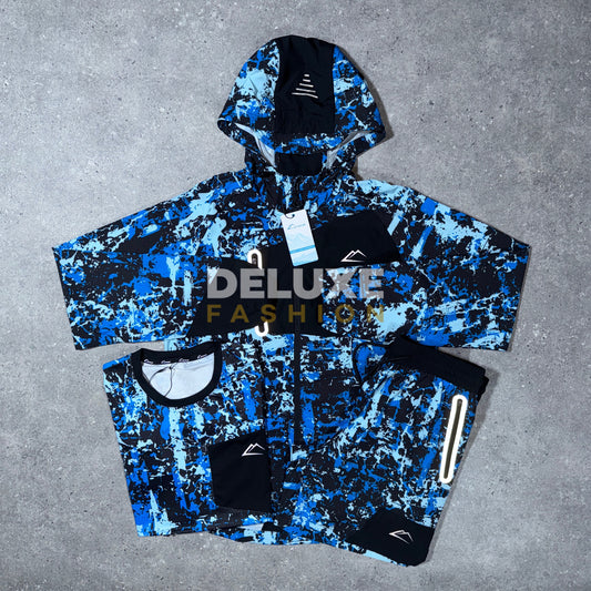 Active splatter tri set (blue)