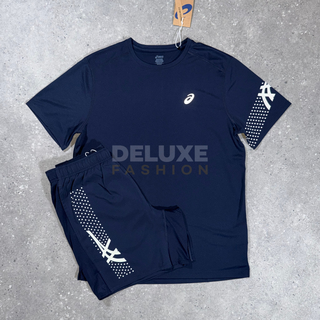 Asics icon tri set (navy)