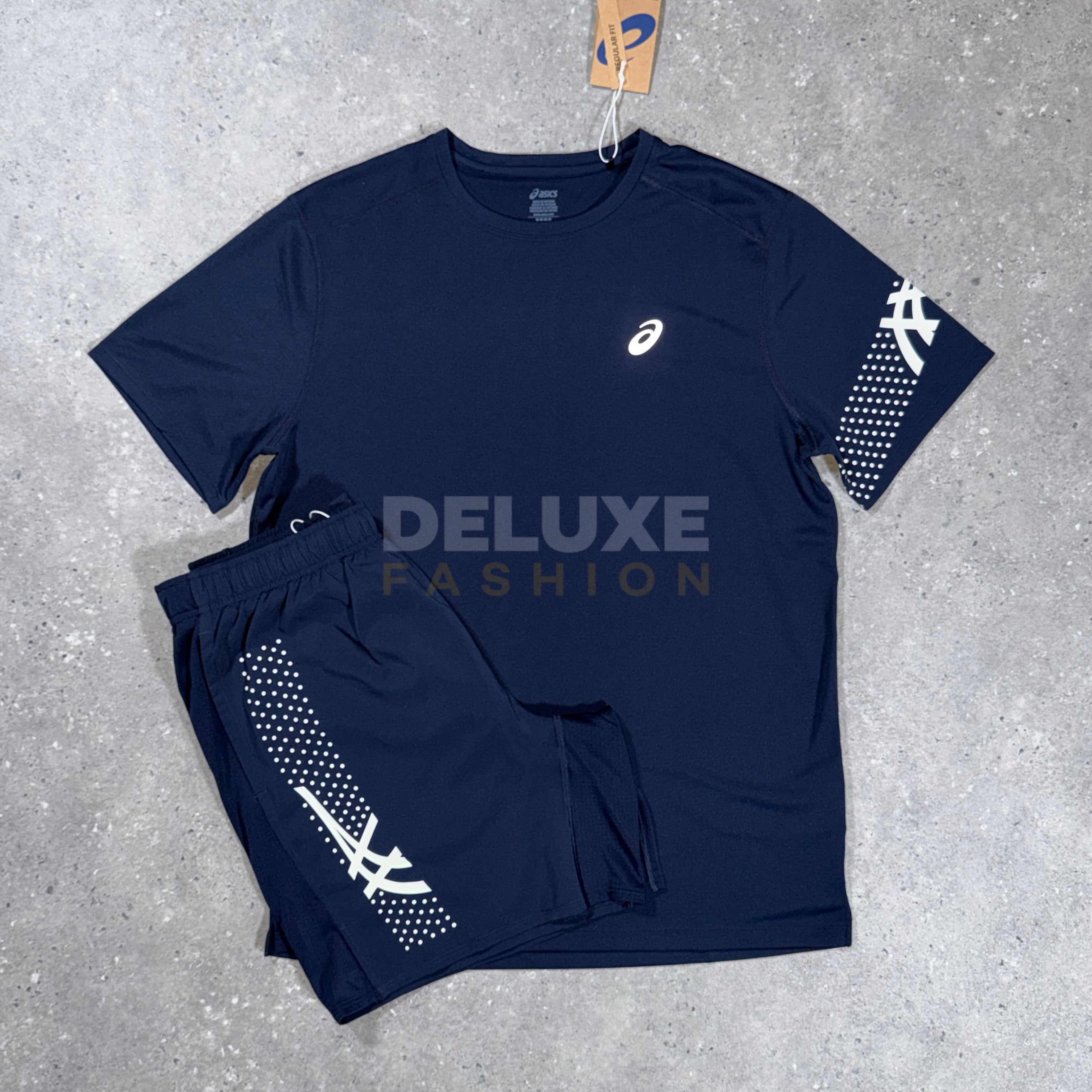 Asics icon set (navy)