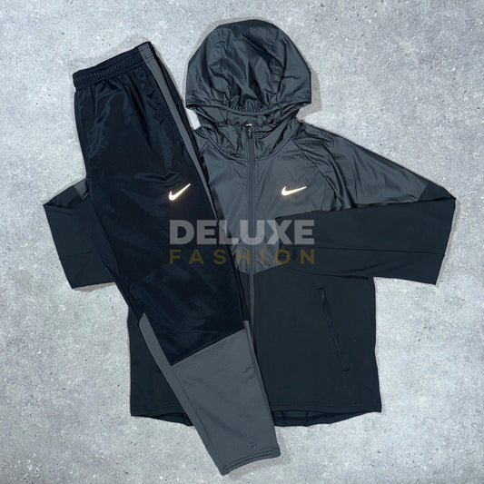 Nike miler winterised tracksuit (black)
