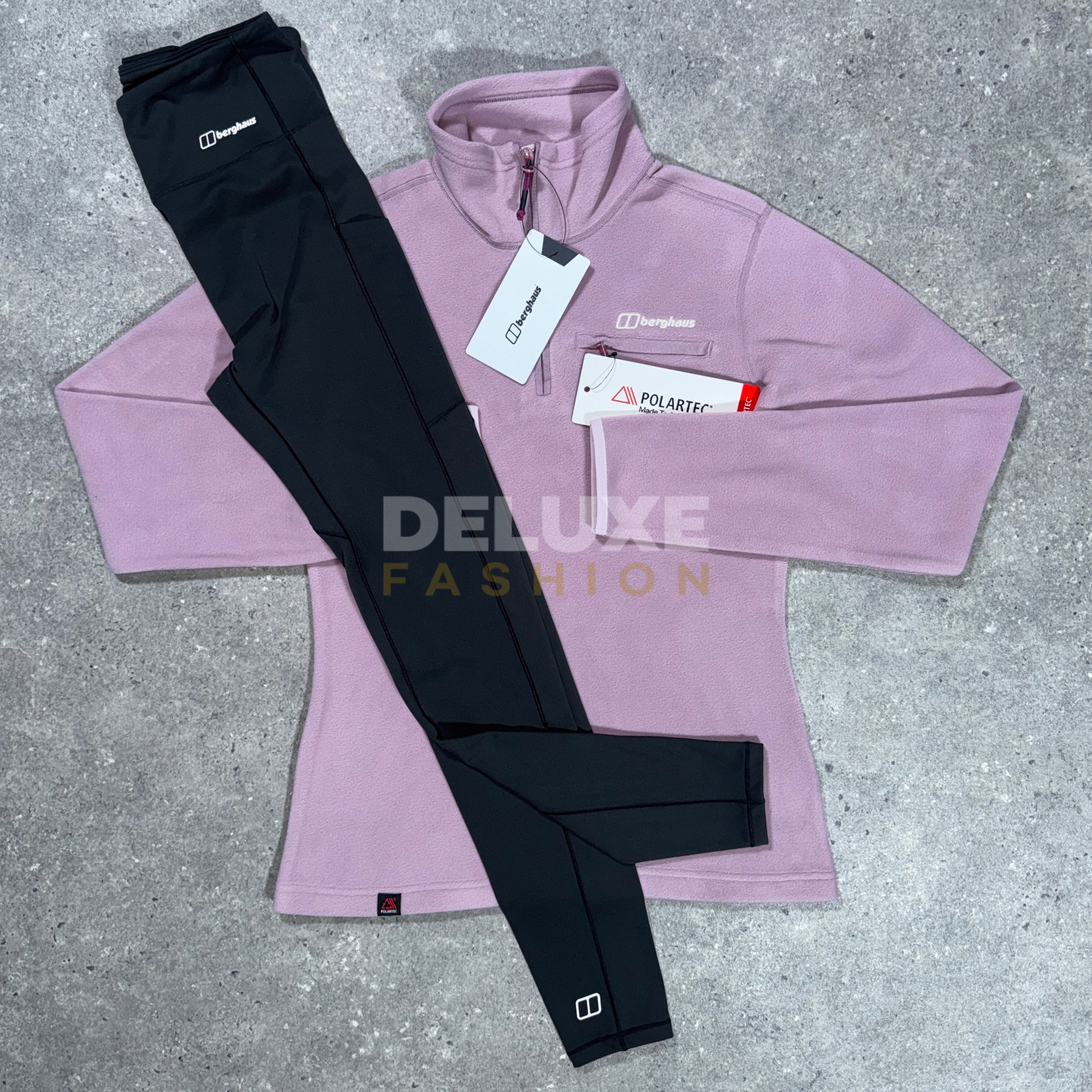 Berghaus fleece tracksuit (purple) women’s