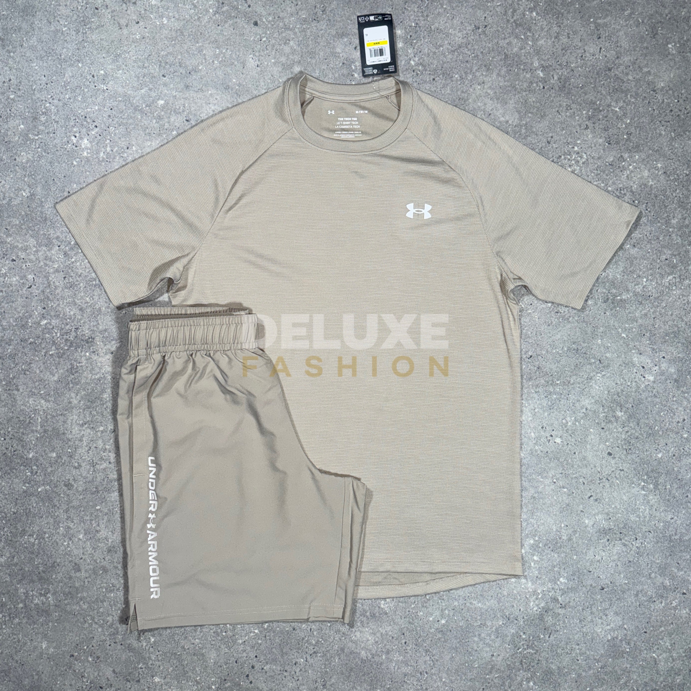 Under armour textured set (beige)