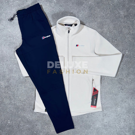 Berghaus guide fleece tracksuit (beige/navy)