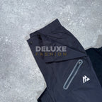 Montirex 1/4 zip fleece tracksuit (black)