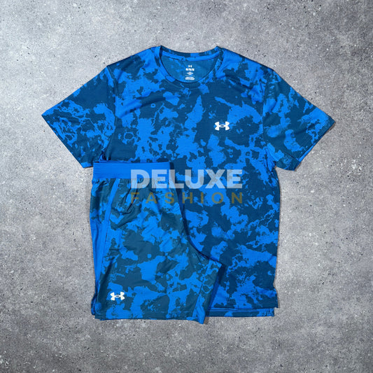 Under armour camo print set (blue)