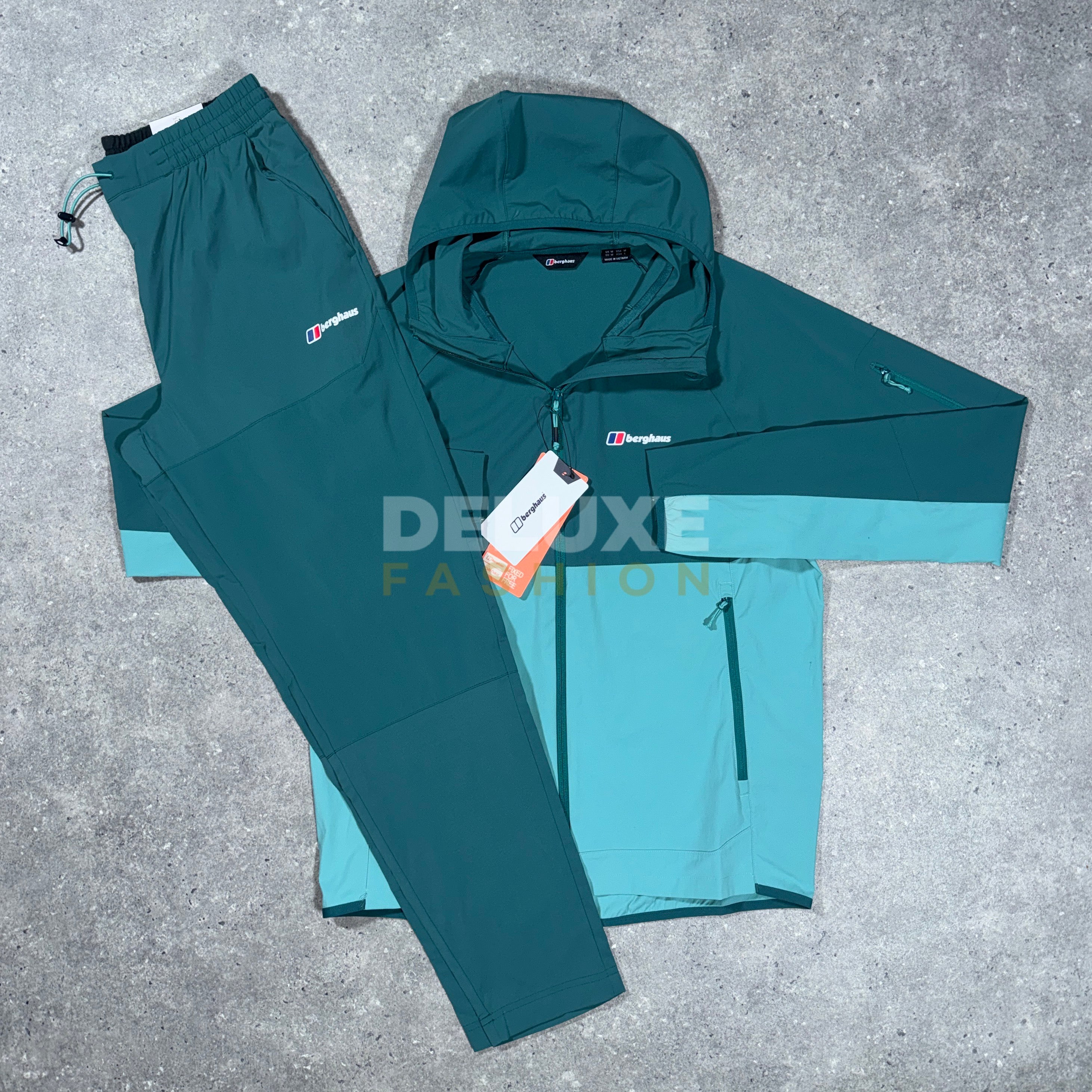Berghaus woven tracksuit (green)