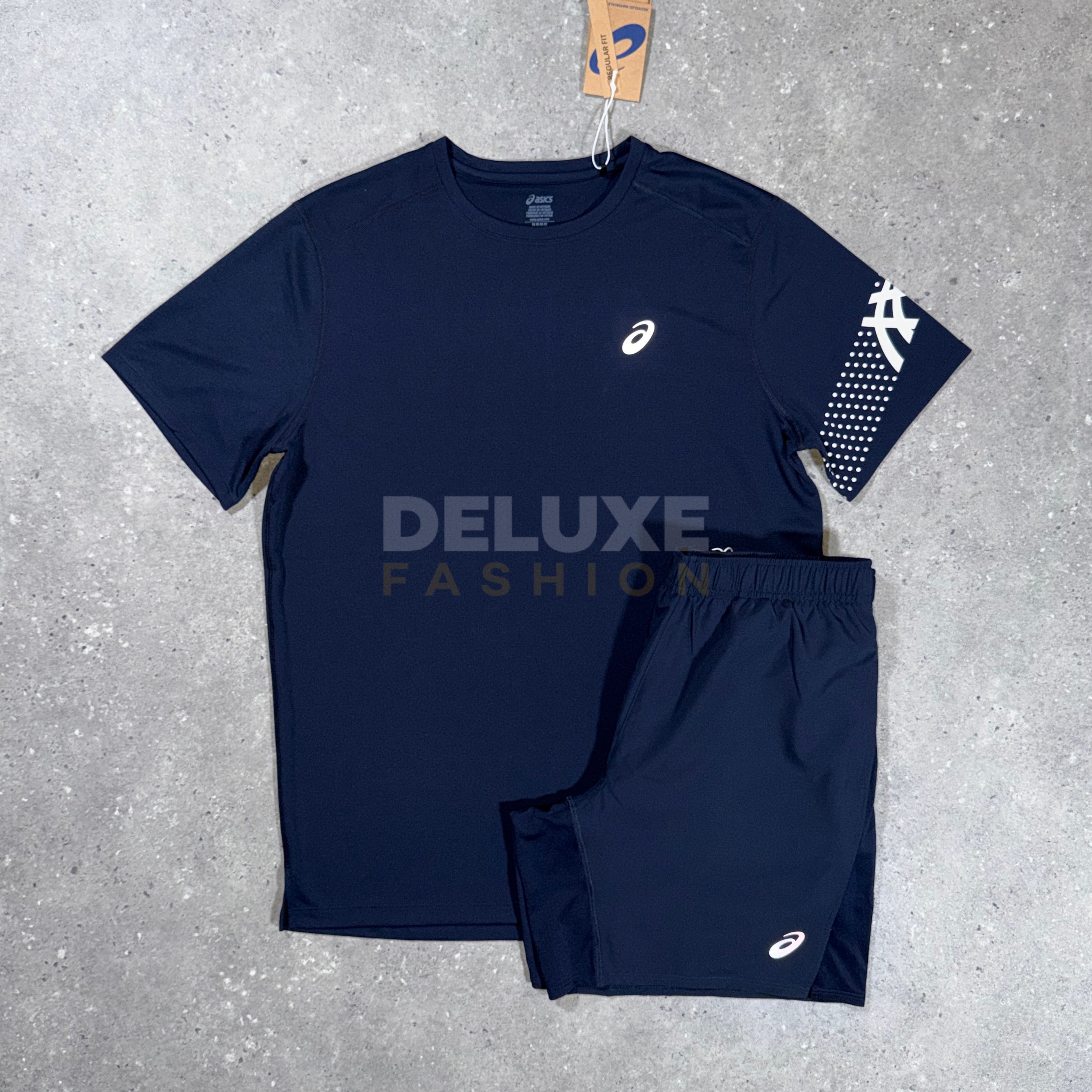 Asics icon set (navy)