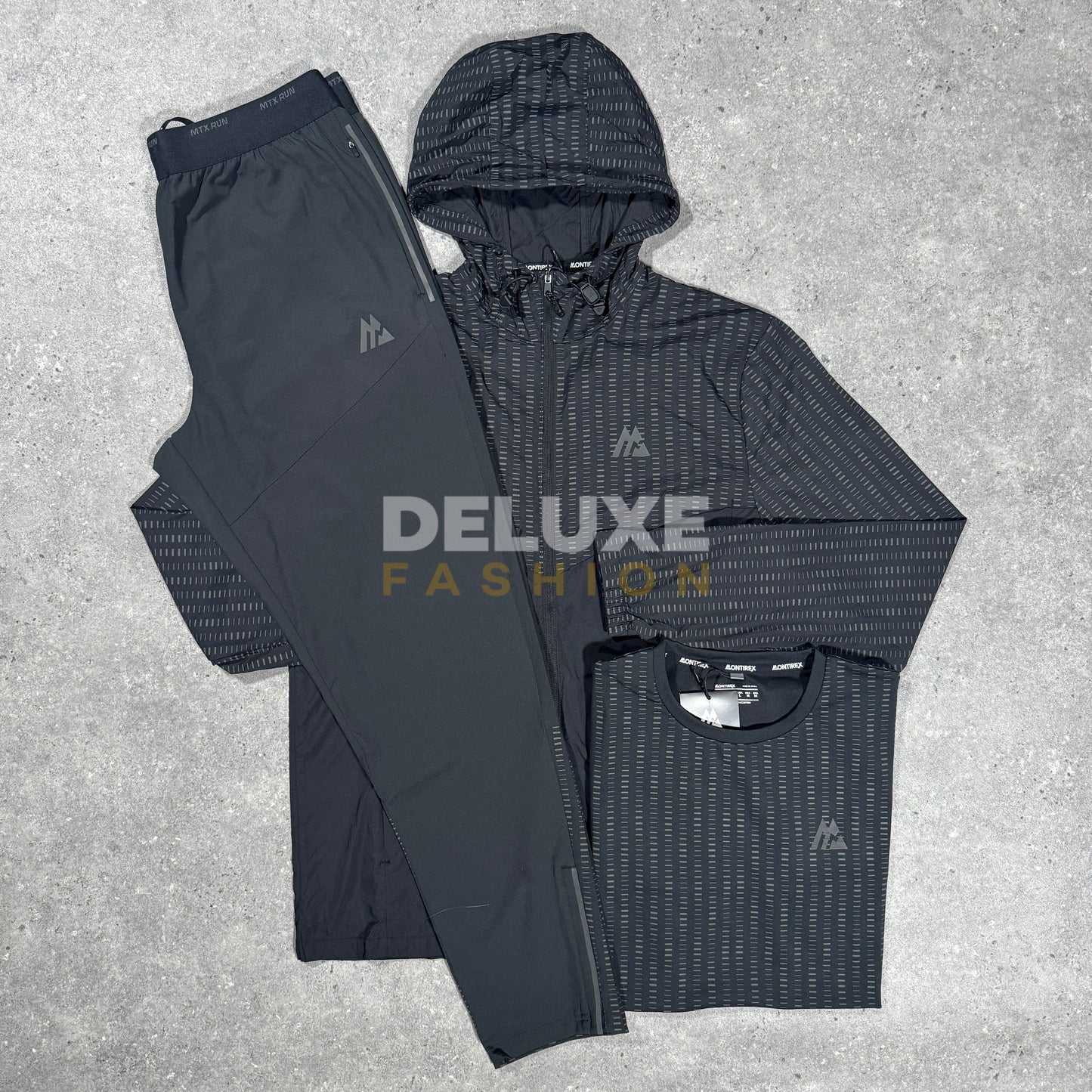 Montirex tempo tracksuit set (black)