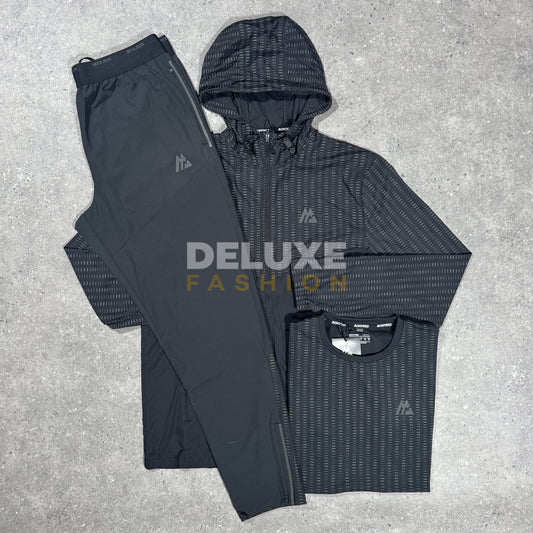 Montirex tempo tracksuit set (black)