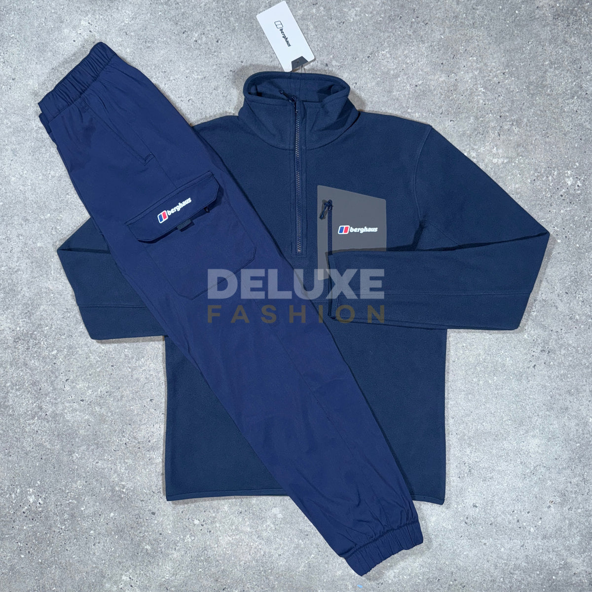 Berghaus Prism 1/4-Zip fleece in navy