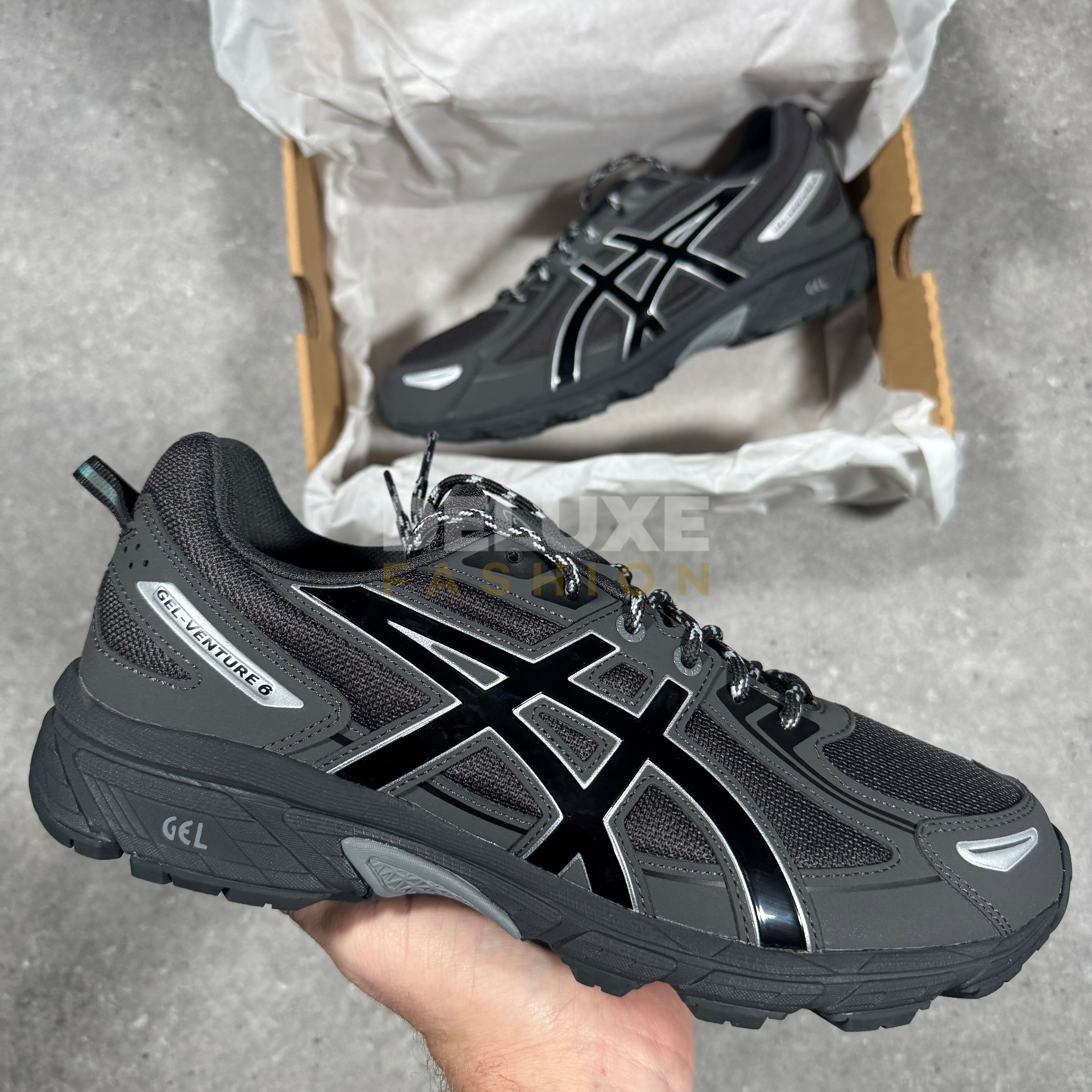 Asics gel 6 (charcoal)
