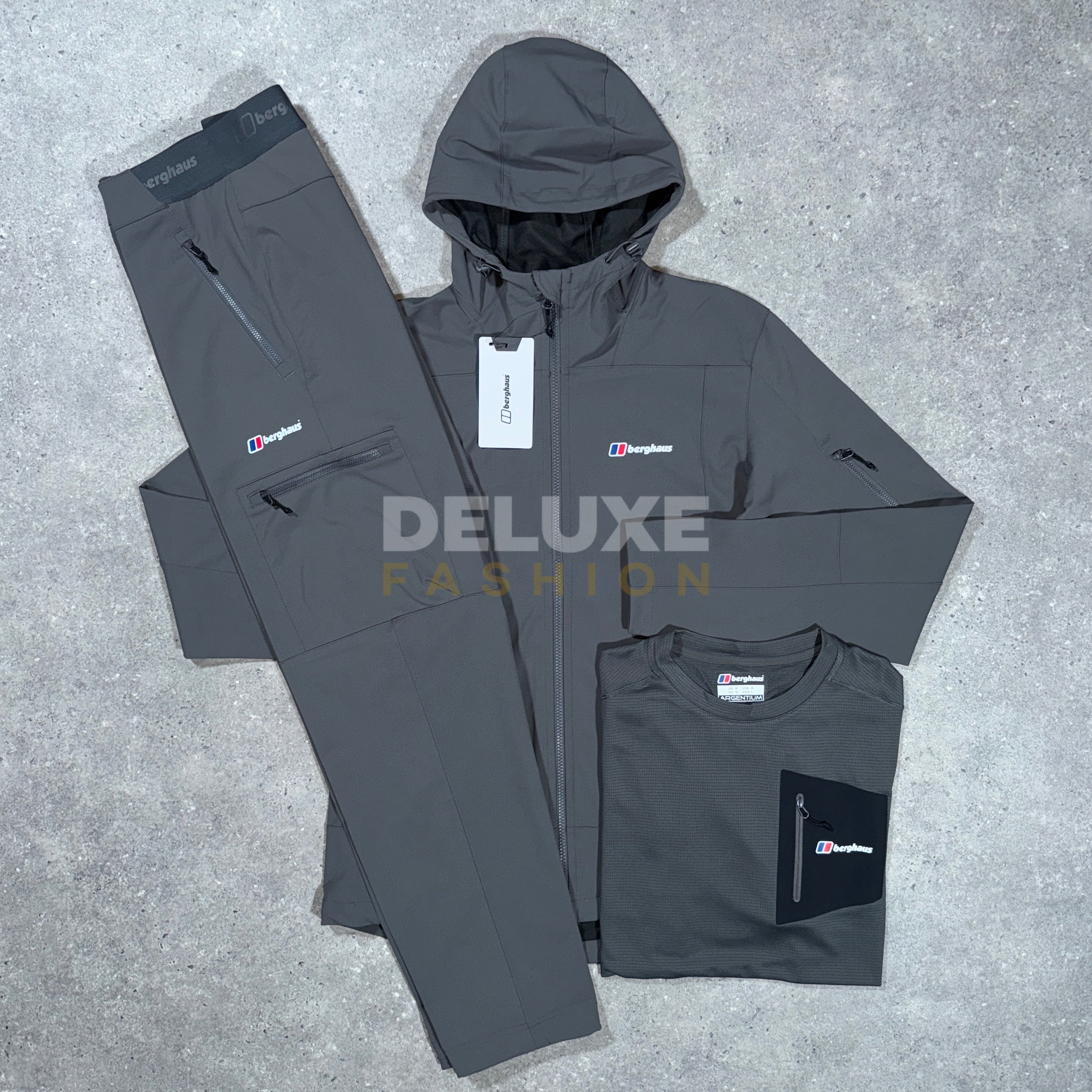 Berghaus winter padded tracksuit set (grey)