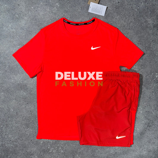 Nike miler 2.0 challenger set (bright crimson)