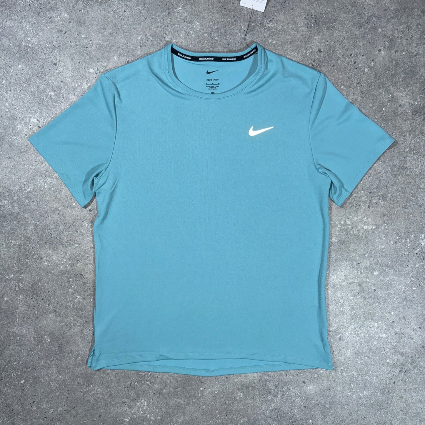 Nike miler t-shirt (denim turqouise)