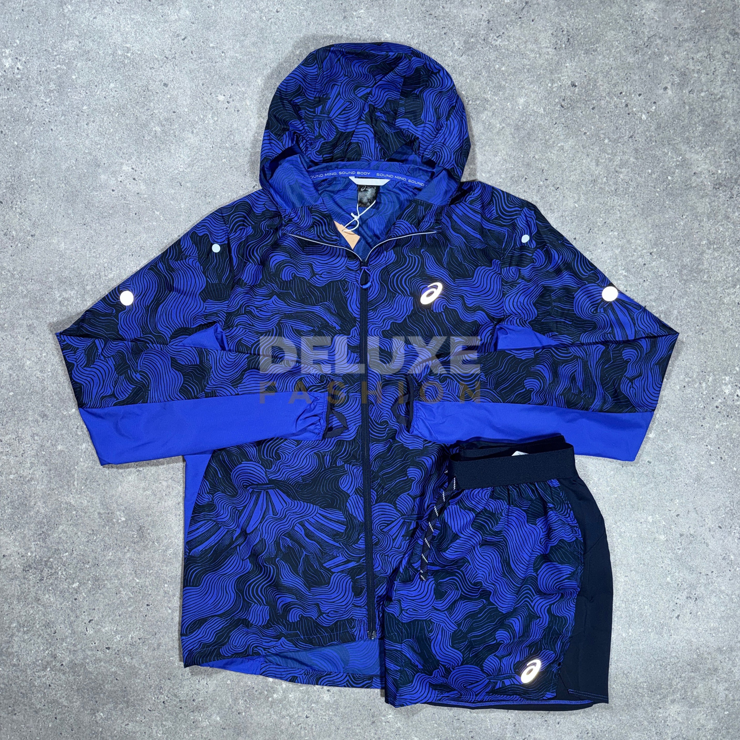 Asics trail set (blue)