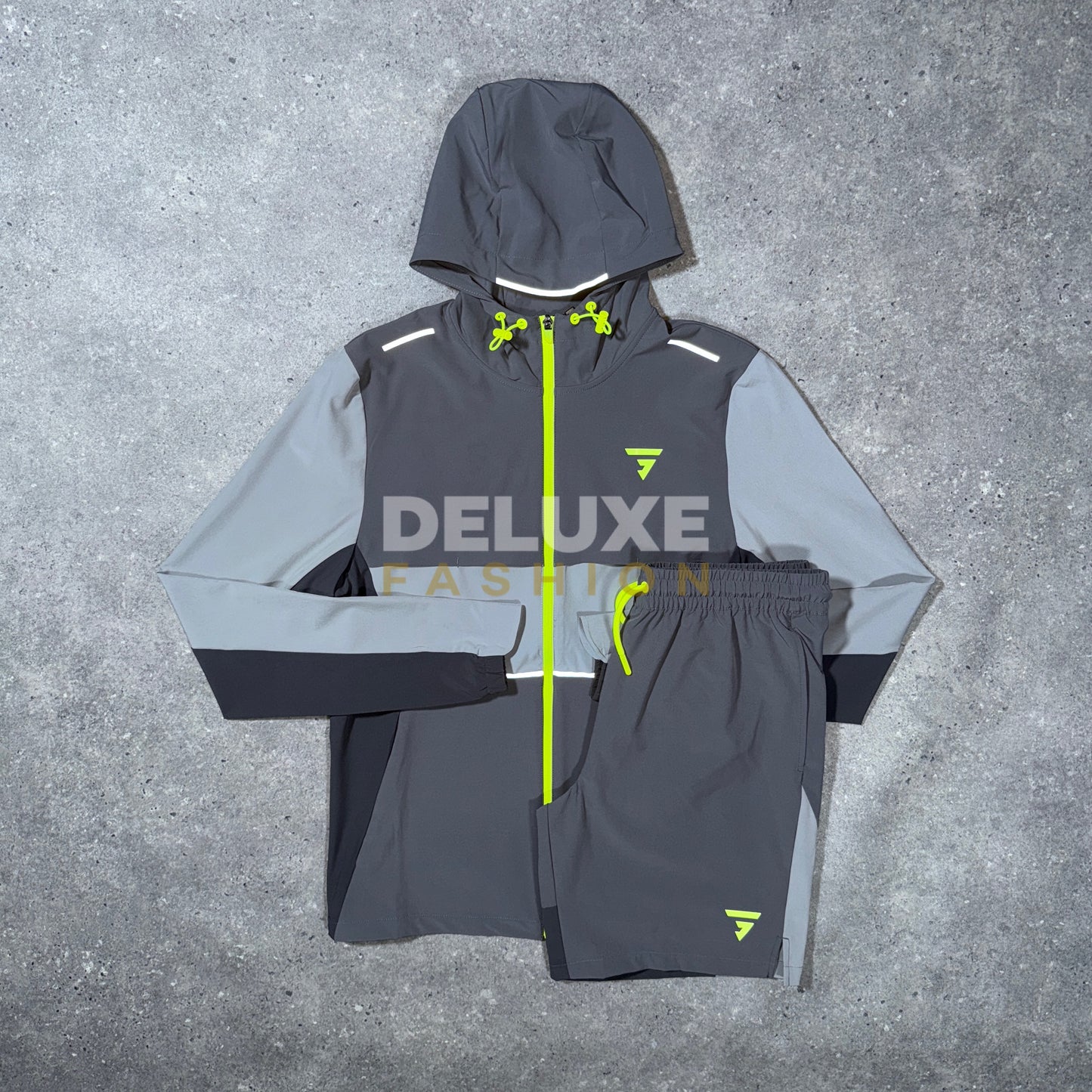 Griid evo twin set (smoke grey/volt)