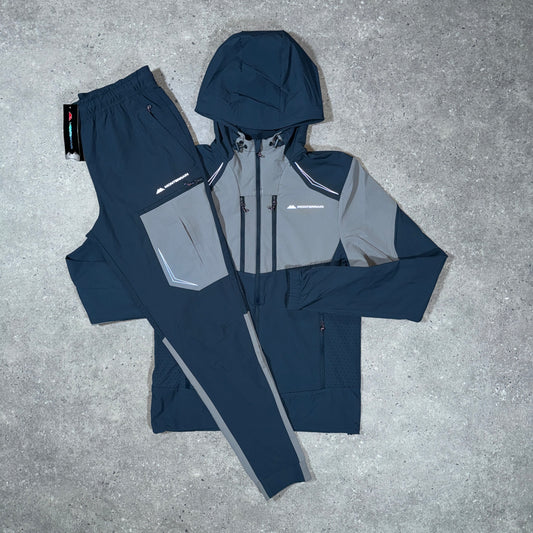 Monterrain woven tracksuit (blue/grey)