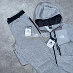The north face shell tracksuit (grey)
