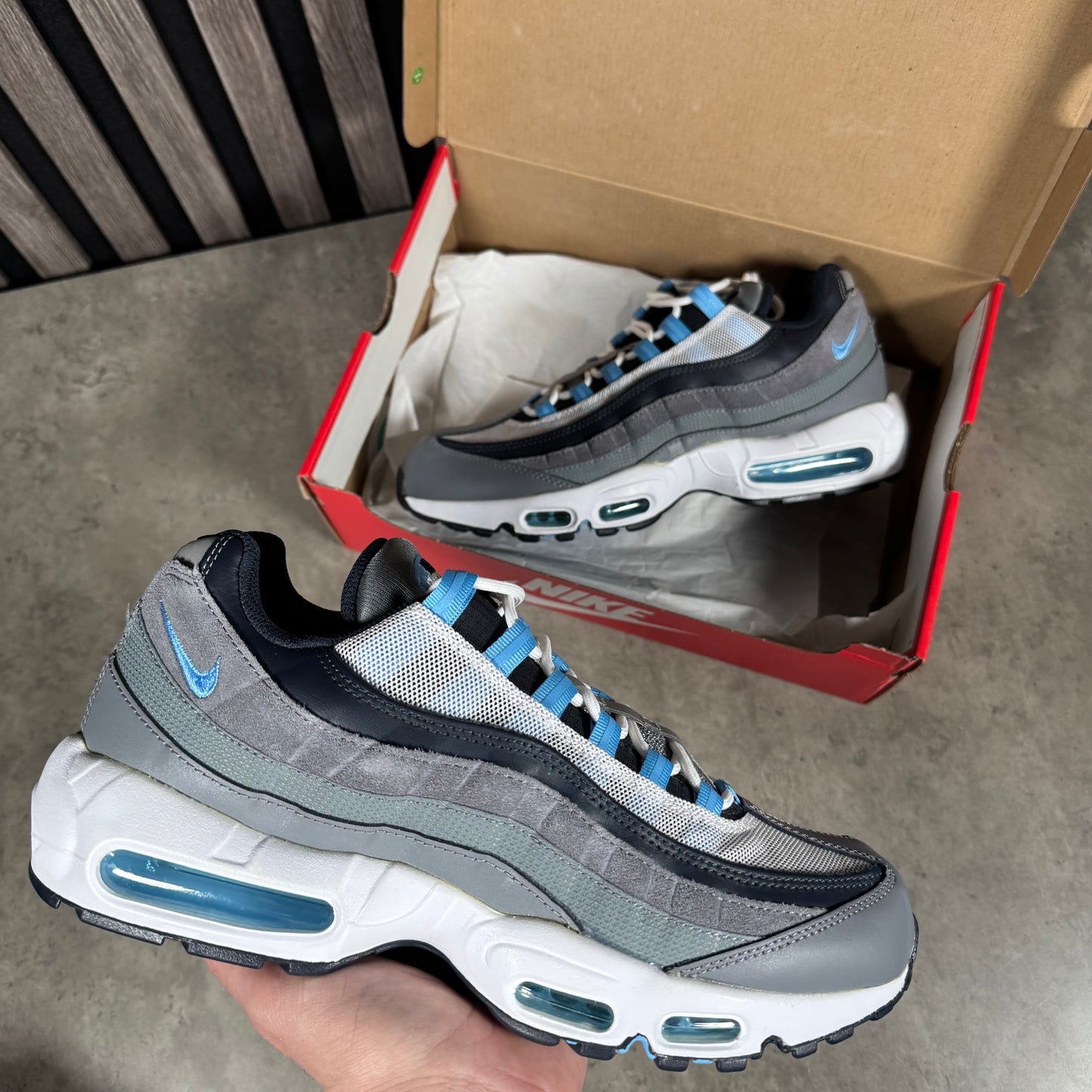 Nike air max 95 (grey/blue)