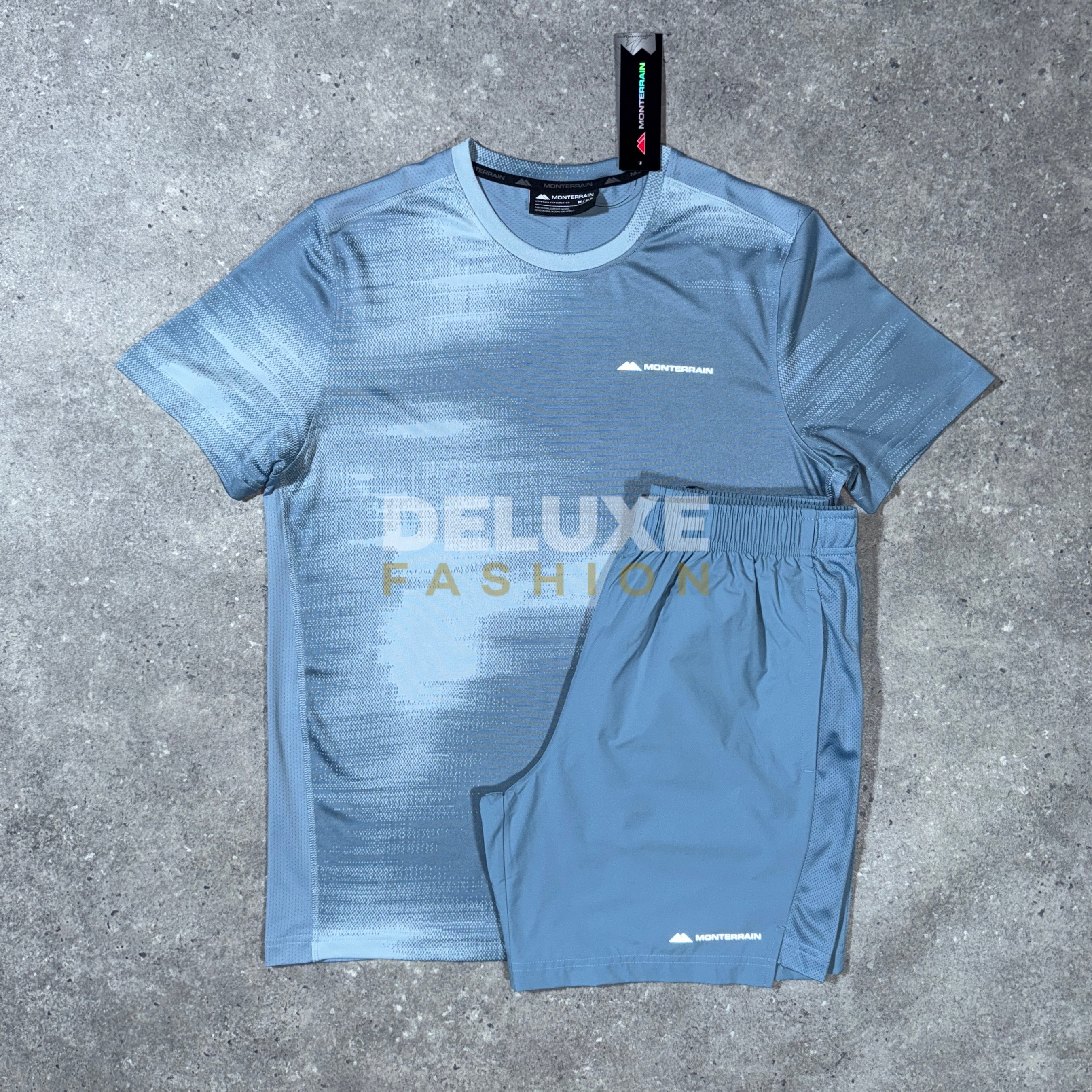 Monterrain jacquard set (blue)