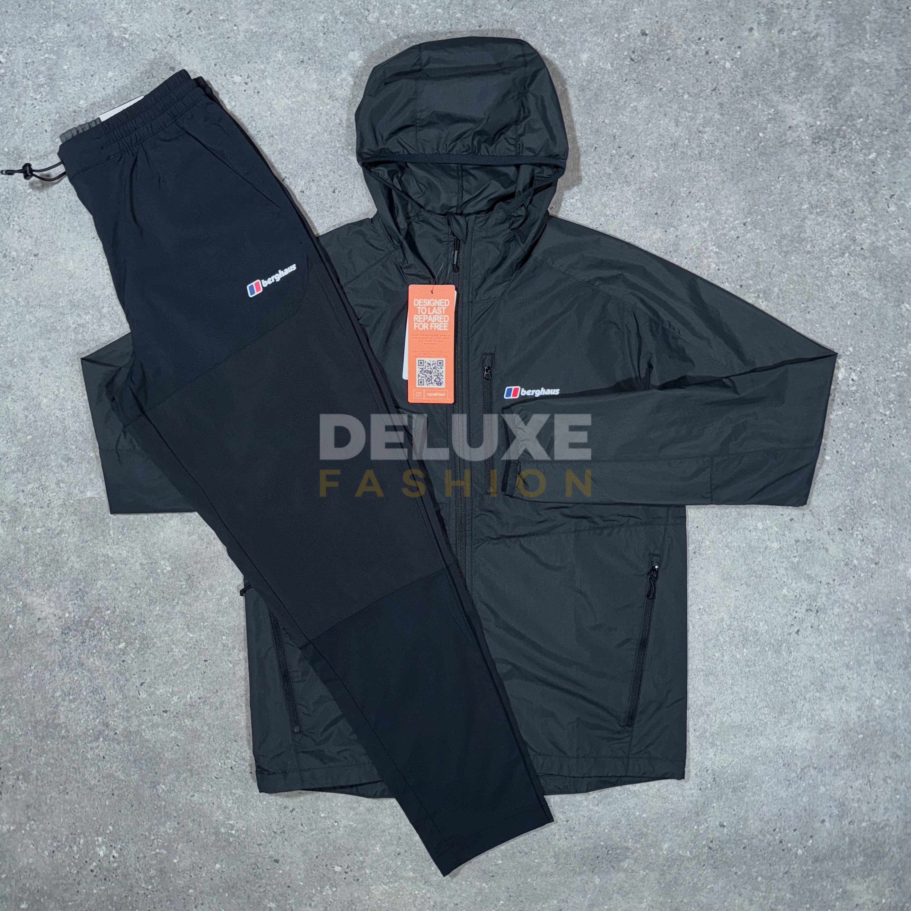 Berghaus valley tracksuit (black)